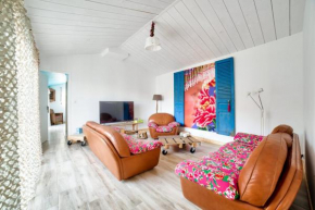 Accès privée à la plage à Barbâtre - Maison pour 6